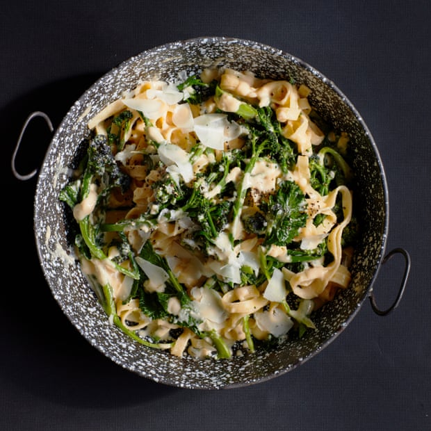 Thomasina Miers’ recipe for sprouting broccoli tagliatelle | Food