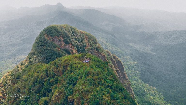 Summiting Victoria Peak in Belize