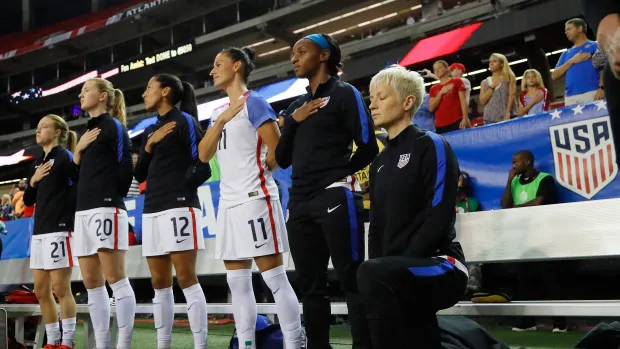 U.S. Soccer repeals rule banning players from taking a knee during anthem