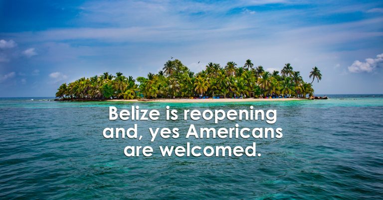 Yes, Belize is Reopening to Americans come October 1