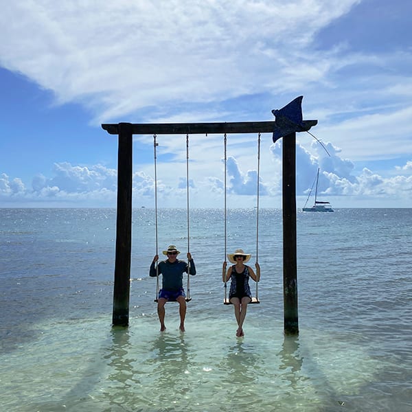 Romance at Ray Caye Island Resort