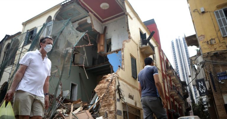 “I want to get out”: Desperate Lebanese say they’re stuck after massive explosion