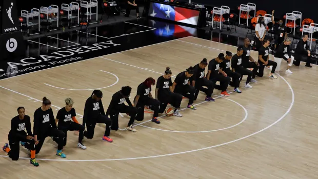 WNBA games called off after players join NBAers in protest against racial injustice