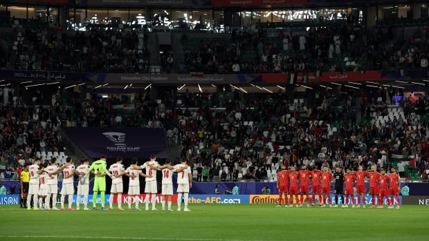 Asian Cup holds moment of silence for Israel-Hamas war victims before Palestinian team’s game